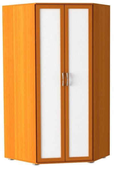 Шкаф угловой с зеркалом МС-Сити 7.2